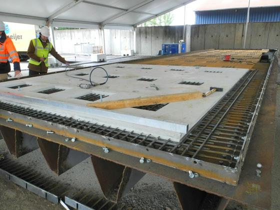 UHPFRC/BSI for Ewijk Bridge, photo 4